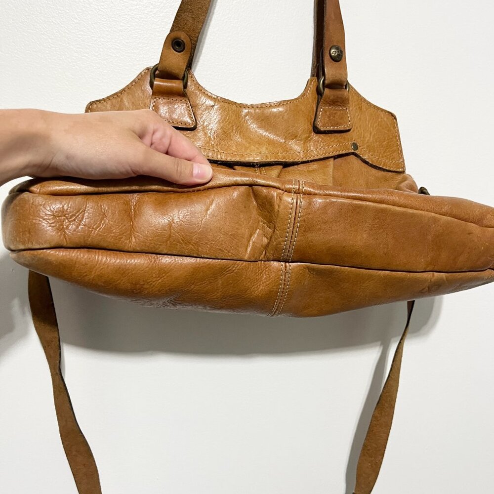 Patricia Nash Womens Napoli Leather Satchel Western Grunge Indie Distressed Boho - Picture 10 of 16